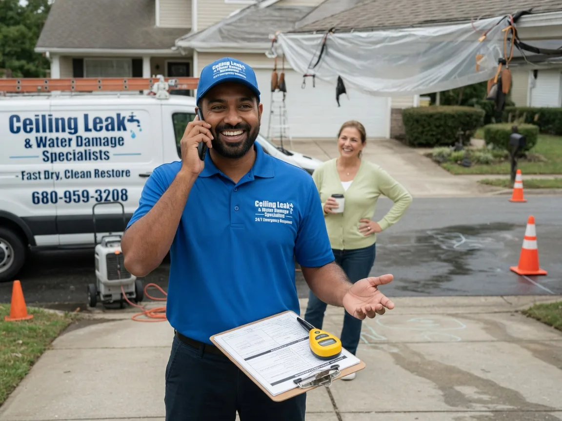 Ceiling Leak Cleanup New Port Richey, FL FAQs